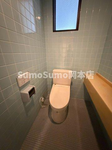 ベルヴィ本山中町のトイレ|シンプルで使いやすいトイレです