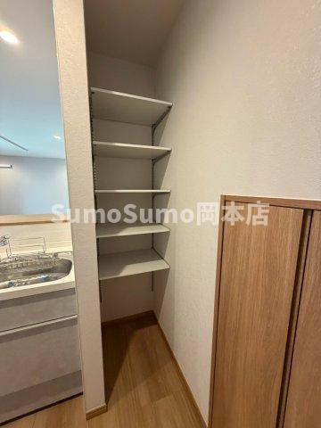 ベルヴィ本山中町の収納|小物を収納するのに便利です