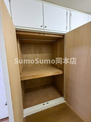ベルヴィ本山中町の収納|大きなスペースがあり、収納には困りません