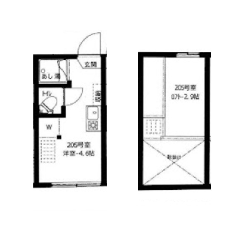 アーバンプレイス中野ⅫBの間取り