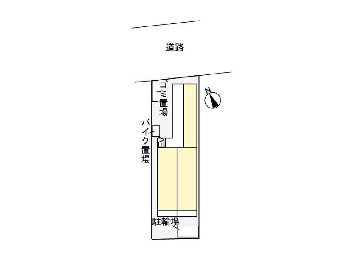 マーリエの駐車場