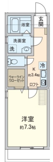 ザ・ファルティ十日市場の間取り