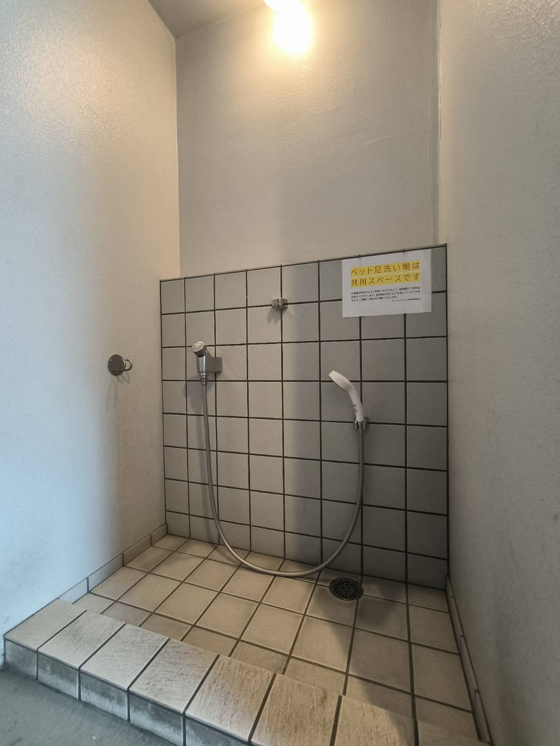 オープンレジデンシア神宮南のその他共用部分|ペット足洗い場付きのマンションです。