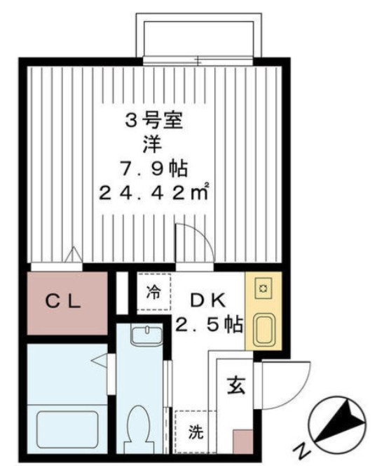 ヴィラ イルマーレの間取り