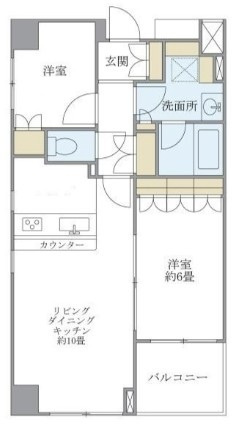 プレミアコート桜台の間取り|間取りです。