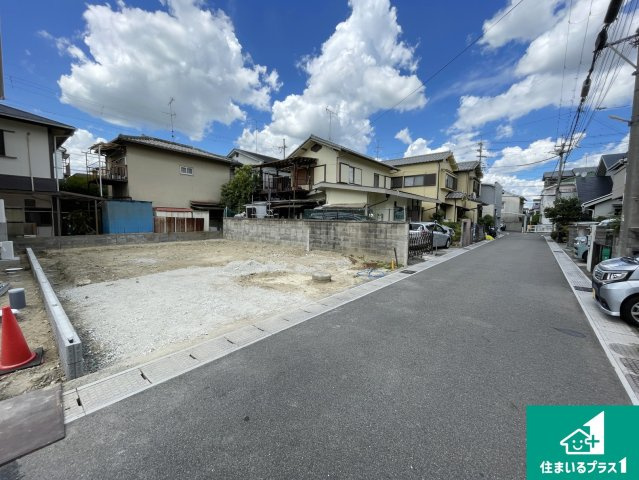 宇治市大久保町南ノ口　新築一戸建ての外観|周辺は落ち着いた街並みの住宅地！子育てがしやすい住環境です！まだ未完成ですが、現地でしかわからない事もございます。是非一度ご覧ください。
