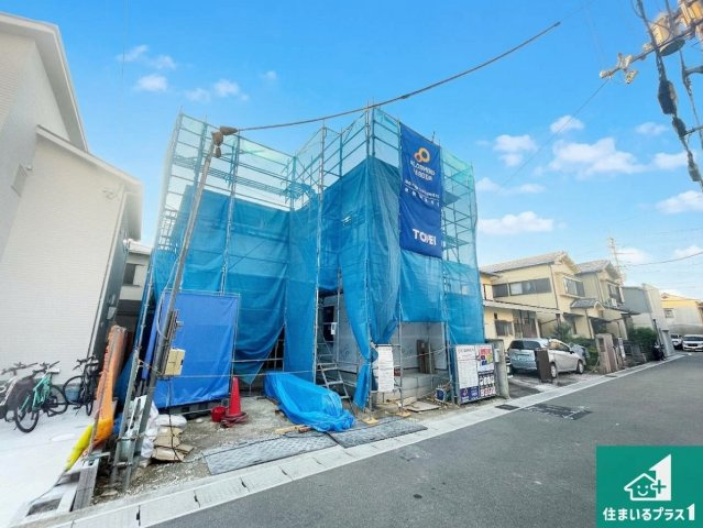 即日案内可能■宇治市大久保町南ノ口　新築一戸建ての外観|周辺は落ち着いた街並みの住宅地！子育てがしやすい住環境です！まだ未完成ですが、現地でしかわからない事もございます。是非一度ご覧ください。
