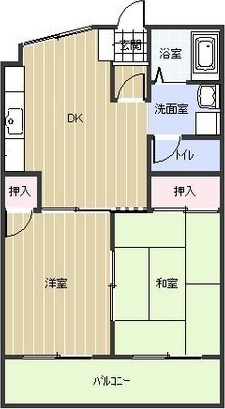 メゾンアイレスの間取り