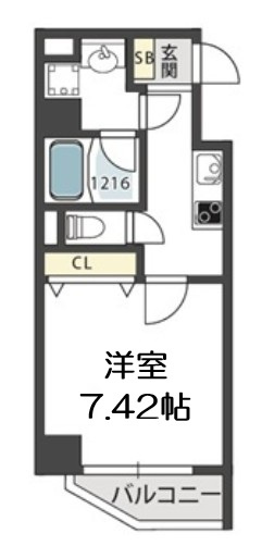 【間取り】 | モンサンミッシェル北浜