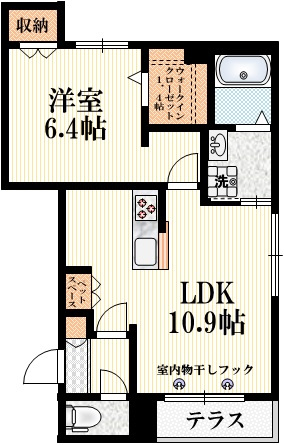 メゾン　ド　リッシュの間取り