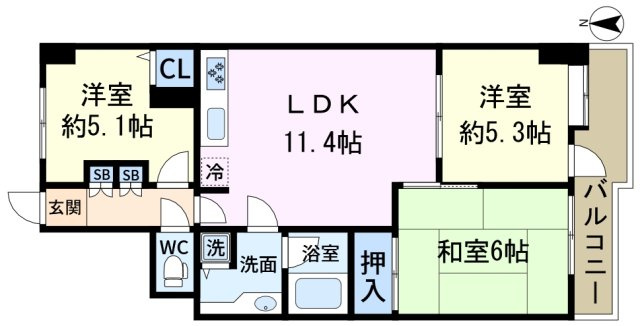 FOREST HOUSEの間取り