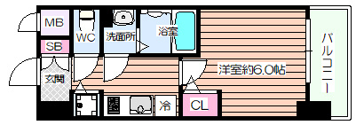 【間取り】 | エスリードレジデンス大阪福島