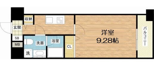 【間取り】 | モンサンミッシェル北浜