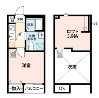 【間取り】 | KAHALE東大宮  | 間取りです。