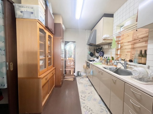佐野市牧町｜積水ハウス施工の注文住宅　ゆとりある6LDK・自然を望む住環境のキッチン|きれいなキッチンです