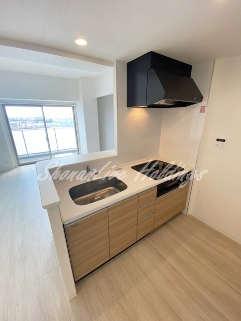 海老名市東柏ケ谷５丁目の賃貸マンションのキッチン