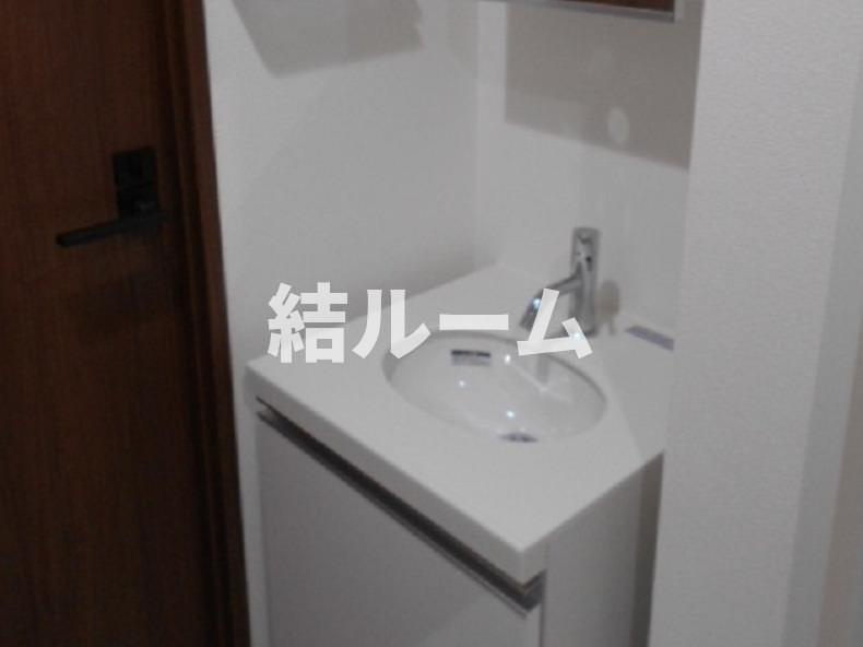 台東区上野桜木２丁目の賃貸マンションの洗面所