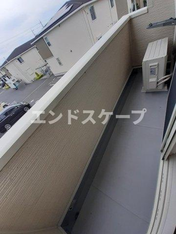 アンジュ・プレッソＡのバルコニー|高崎、前橋のお部屋探しはエンドスケープまで！お客様の理想お聞かせ下さい♪