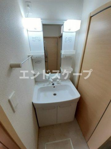 アンジュ・プレッソＡの洗面所|高崎、前橋のお部屋探しはエンドスケープまで！お客様の理想お聞かせ下さい♪