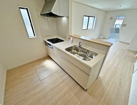【新築】鶴ヶ島市藤金第13 1号棟のキッチン