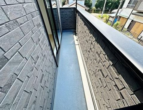 【新築】鶴ヶ島市藤金第13 1号棟のバルコニー
