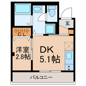 グランヴィーネ　Ichikawaの間取り