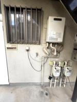 室外洗濯機置き場