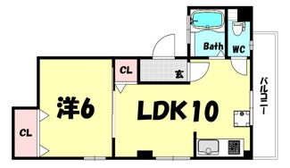 【間取り】 | マンション諏訪山