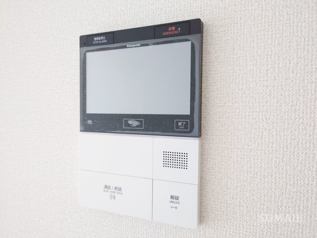 プレステージュ・ミネギシのセキュリティ|モニター付きインターホンです☆
