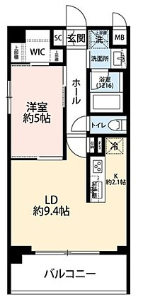 プレール・ドゥーク本所吾妻橋Ⅲの間取り