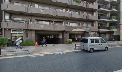朝日白金台マンションの外観|きれいな外観です