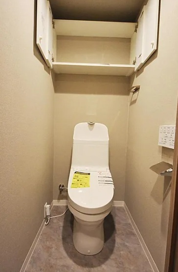 メゾン横浜能見台Ⅱのトイレ|シンプルで使いやすいトイレです