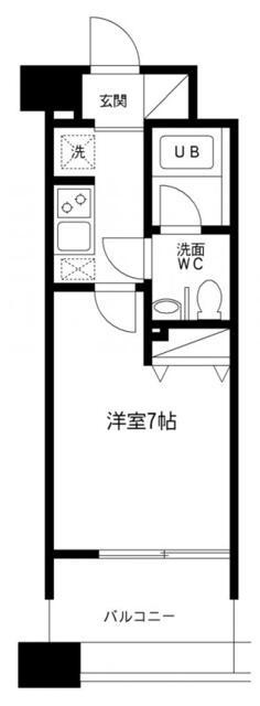 レジディア島津山の間取り|間取り