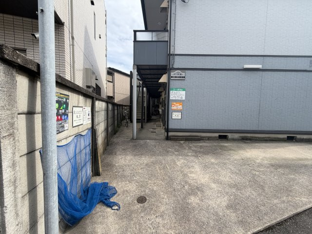コーポＭ２のエントランス