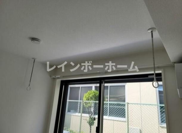 アースお花茶屋のバルコニー