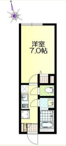アースお花茶屋の間取り