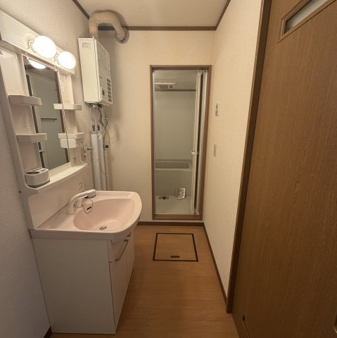 青山荘の洗面所