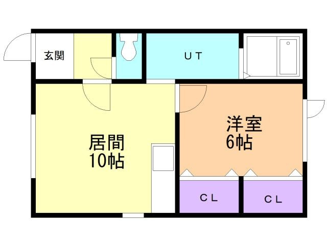 青山荘の間取り