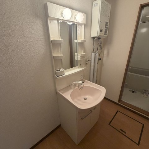 青山荘の洗面所