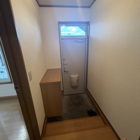 青山荘の玄関