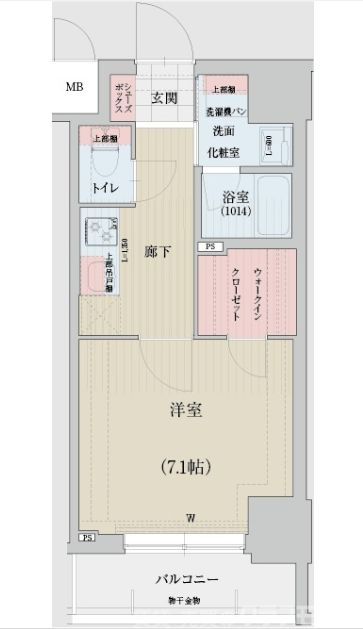 ベラジオ雅び烏丸十条２の間取り