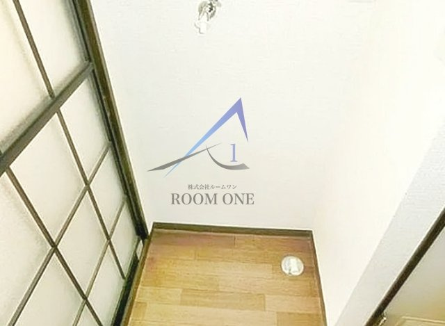 ハイム・Ｋの設備|洗濯機置き場です。