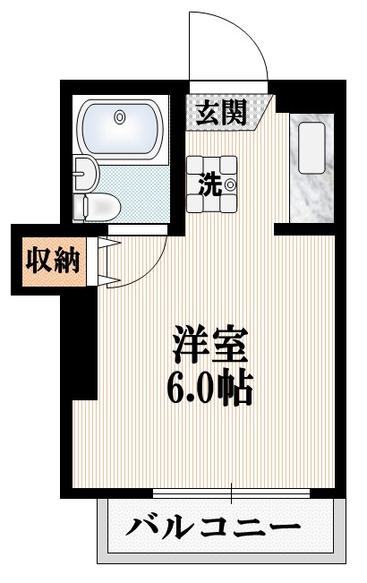 浜田山４１０の間取り