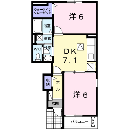 【間取り】 | サンリット　ヴィラ
