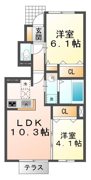シャトー・ムートンの間取り