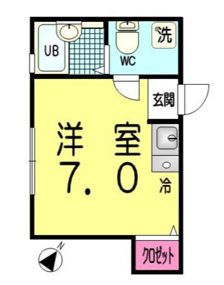 エフォート西池袋の間取り