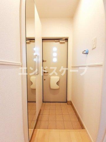 ヴィラ　プラシードＡの玄関|高崎、前橋のお部屋探しはエンドスケープまで！お客様の理想お聞かせ下さい♪
