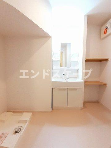 ヴィラ　プラシードＡの洗面所|高崎、前橋のお部屋探しはエンドスケープまで！お客様の理想お聞かせ下さい♪