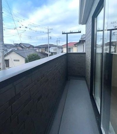 【新築】鶴ヶ島市藤金第13 2号棟のバルコニー