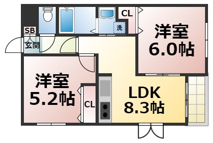 【間取り】 | リースターハイツ　仲介手数料無料
